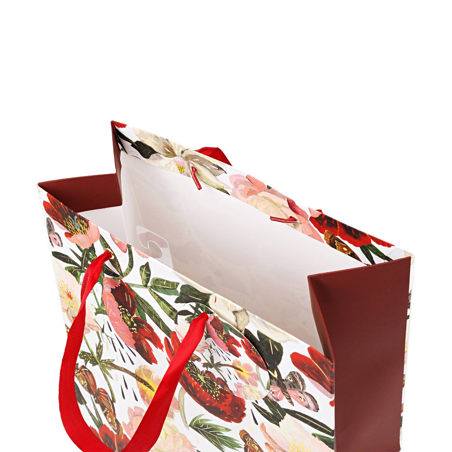 Medium Gift Bag - Peonies - Cloth + Cabin