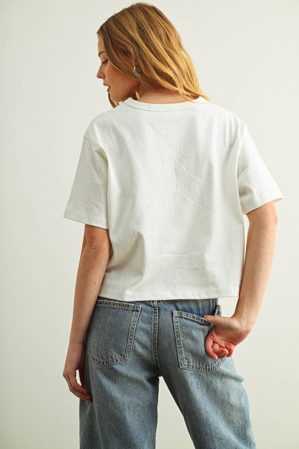 Baylee Short Sleeve Linen Knitted Top