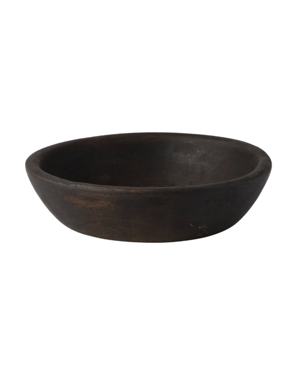 Found Dough Bowl / Dark Wash - Cloth + Cabin