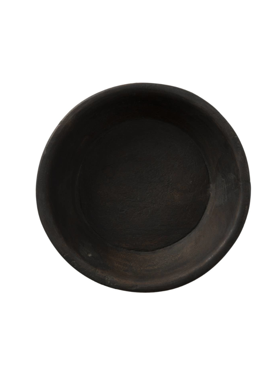 Found Dough Bowl / Dark Wash - Cloth + Cabin